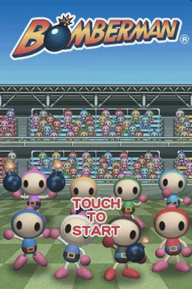 Bomberman (USA) screen shot title